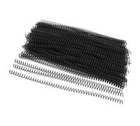 Eujgoov Espirales de Encuadernacion 8mm 40 Hojas 4 a 1 Paso 48 Bucles A4 | Espinas de Encuadernación de Plástico, Documentos A4, Compatibilidad con 4 Agujeros, Rotación de Página 360 Grados, Set de
