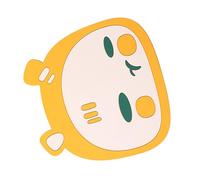Eujgoov Estera para Olla Caliente de PVC Resistente Al Calor, Lindo Diseño de Dibujos Animados, Aísla y Protege la Mesa, Uso Multiusos para Mesa de Comedor, Tazón, Plato, Taza