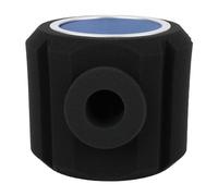Eujgoov Filtro Antipop para Parabrisas de Micrófono, Espuma Acústica de Alta Densidad, Reduce el Ruido del Viento para Grabar Voces y Podcasts (Tipo A)