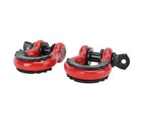 Eujgoov Grillete con Anilla en D, de Acero Al Carbono de Alta Resistencia con Capacidad de 8800 Libras y Acabado Galvanizado con Recubrimiento en Polvo, para Cabrestante de Correa de