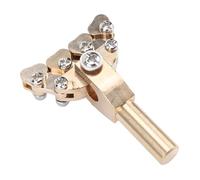 Eujgoov Herramienta de Prensa de Trastes para Guitarra Herramienta de Instalación de Trastes de Aleación de Cobre Autoajustable con Amplia Compatibilidad para Radio Compuesto y