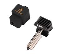 Eujgoov Hotend de Metal con Reemplazo de Manga de Silicona para Lab, Combo, A1, A1 Mini Printer 3D (0.8 mm)