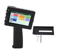 Eujgoov Impresora de Inyección de Tinta Portátil con Pantalla Táctil LED HD de 4, 3 Pulgadas, Modelo LA50, Impresora de Inyección de Tinta Portátil para Etiquetas de Madera y Plástico