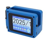 Eujgoov Impresora de Inyección de Tinta Portátil, Máquina de Codificación Portátil con de Impresión Ajustable de 12,7 Mm y Resolución de 600 PPP para Fecha de Código QR, Varios Idiomas