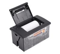 Eujgoov Impresora Térmica de Recibos Integrada 5 9 V CC, Módulo de Microimpresión de 2.283 in con USB TTL RS232 Bluetooth, MCU de Desarrollo Secundario para Quiosco POS (Negro)