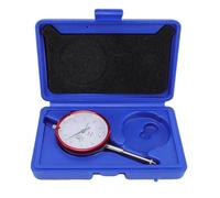 Eujgoov Indicador de Dial 0-20mm, Soporte Magnético, Precisión de 0.01mm, Acero Inoxidable para Mecanizado CNC Torneado de Madera