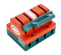 Eujgoov Interruptor de Cuchilla de Desconexión 4P, Material ABS, Diseño Antichoque, Interruptor de Seguridad de Cuchilla de 100 A CA 380 V para Disyuntores de Falla y Conmutación de Energía