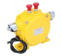 Eujgoov Interruptor de Parada de Emergencia para Transportador, Interruptor de Cuerda de Tracción de Aleación de Aluminio, Reinicio Manual de 24 A 380 V 5 A, Carcasa IP65, Diseño de Equilibrio de 2