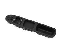 Eujgoov Interruptor de Ventana Eléctrica, Interruptor de Control de Ventana Principal ABS con Espejo Plegable y OE Match 96548596XT 6554.PZ, para C3 2009 a 2014 207 2006 en Adelante Lado del Conductor