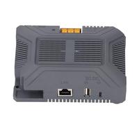 Eujgoov Inyector PoE de 200w Gige, Inyector de PoE Satélite Rectangular con Puerto de Conmutación PoE Ethernet Gigabit Inyector Enlace de Red TP Adaptador de Alimentación de Red