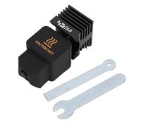 Eujgoov Kit de Boquilla de Acero Endurecido A1 A1 Mini Hotend para Lab Combo Printer 3D con Gel de Silicona (0.8 mm)