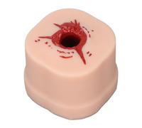 Eujgoov Kit de Capacitación de Simulación de Control de Hemorragia para Empaquetador de Heridas para la Respuesta de Emergencia Mini Silicona Entrenador de Tareas de Embalaje de Heridas Básicas para