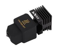 Eujgoov Kit de Extremo Caliente de Boquilla de Acero Endurecido, Bloque Calefactor Chapado en Cobre y Garganta de Aleación de Titanio, Compatible con Mini Impresoras H2D A1 para Impresión PLA ABS