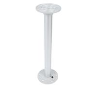 Eujgoov Kit de Patas de Mesa para RV, Soporte de Base de Mesa de Aleación de Aluminio de 27,36 Pulgadas con Varilla de Soporte de 60 Mm de Diámetro para Barcos, RV, de Comedor,