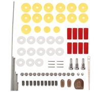 Eujgoov Kit de Reparación de Flauta, Almohadillas para Flauta, Kit de Mantenimiento de, Práctico de Mantenimiento de Reparacióni, Piezas de Instrumentos Musicales
