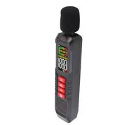 Eujgoov Medidor de Decibelio, Medidor de Nivel de Sonido Digital 30-130dB Una Ponderación para la Medida de Datos de Audio de SPL en el Aula, ZL-81A con Dispositivo de Detector DB de Registrador de