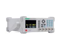 Eujgoov Medidor Digital Tipo de Escritorio Capacitancia de Puente Multímetro Multitestral Componente Eléctrico Medición de Inductancia (EU enchufe 200V-240V)