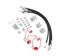 Eujgoov Mejore la Eficiencia con la Válvula de Desviación de 3 Vías, Material de Acero de Aleación para Mini Excavadoras Chinas de 1-2 Toneladas, Conectores Rápidos para Equipos