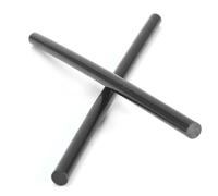 Eujgoov Mini Barras de Pistola de Pegamento Caliente, Caucho de Poliuretano, Adhesivo Fuerte, 10 Piezas, 150 Mm para Manualidades y Reparaciones del Hogar (BLACK)