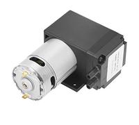Eujgoov Mini Bomba de Vacío sin Aceite DC12V, 12W -80kPa, 12l/min, para Máquinas de Envasado Al Vacío, Equipos Dentales, Generadores de Oxígeno