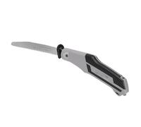 Eujgoov Mini Sierra Caladora Reciprocante con Empuñadura Antideslizante de Bloqueo Automático y 3 Hojas para Carpintería y Corte de Metal
