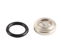 Eujgoov Mirilla del Cilindro Maestro de Freno de Motocicleta, Material ABS para Compatibilidad Universal, Monitoreo de Líquido Transparente para Motos de Cross y Vehículos Todoterreno (12mm)