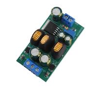 Eujgoov Módulo Convertidor Boost Regulador de Voltaje CC de 20 W Entrada Ajustable de 5 V a 30 V Salida de ± 5 a 24 Control por Microprocesador para Audio del Automóvil Retroiluminación LCD RS232
