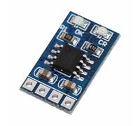 Eujgoov Módulo de Cargador de Batería de Litio SD05CRMA, Controlador de Carga Solar para Entrada de 4,4-6,5 V, Indicador LED, 2 uds.