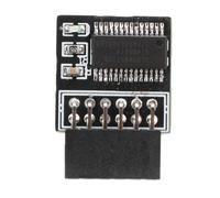 Eujgoov Módulo TPM2.0 para SLB9665 SPI Función Original Ahorro de Energía Compatible Rendimiento Estable SPI 12Pin para 10 11