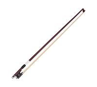 Eujgoov Nivel de Concierto 4/4 Violín Fiddle Bow Bell Balanced Ipe Wood Stick con Frog de ébano para el Cabello de Cabello de Sonido Dulce Completo Rápido Respuesta