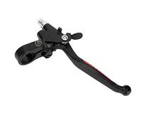 Eujgoov Palanca de Freno de Embrague de Largo para Motocicleta ABS de Aleación de Aluminio, Apta para Motorizados de 50/60/80, con Palanca de Freno, Bloqueo de Embrague de Resorte de Bicicleta