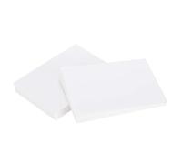 Eujgoov Papel de Cartón Blanco, Aglomerado de Cubierta Suave para Proyectos de Arte, Impresión Vibrante, Ideal para Documentos y Comunicación Empresarial (Ángulo redondeado)