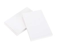 Eujgoov Papel de Cartón Blanco, Aglomerado de Cubierta Suave para Proyectos de Arte, Impresión Vibrante, Ideal para Documentos y Comunicación Empresarial (Ángulo recto)