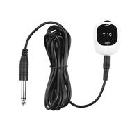 Eujgoov Pastilla de Guitarra Acústica, Pastilla de Parche Universal con Perilla de Control, Sonido Claro, Fácil Instalación para Guitarra, Violín, Ukelele, Mandolina (T-10-02)