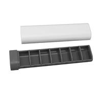 Eujgoov Pastillero Semanal 1 Toma, Organizador Medicamentos 7 Dias 17.6x4.4x2.6cm