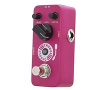 Eujgoov Pedal de Coro, Aleación de Aluminio, Efectos Analógicos Claros y Cálidos para bajo de Guitarra Eléctrica, True Bypass, Perilla Ajustable, Ideal para Músicos de Jazz y Rock