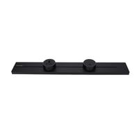 Eujgoov Pista de Enchufe de Energía de Aleación de Aluminio con Indicador LED y Válvula de Seguridad Montaje de Pared de Pared Outlet Rail Bootable Set 600mm 32A 8000W y 3 Sockets Móviles para la (2