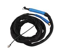 Eujgoov Pistola de Soldadura TIG Antorcha Flexible de Alta Temperatura con Cable de 4 M, Equipo de Soldadura Ergonómico con Agarre Cómodo para Acero, Aluminio, Cobre, Bricolaje Profesional