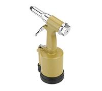 Eujgoov Pistola Remachadora de Aire Industrial, Remachadora Neumática, Herramienta Resistente, Fácil Operación, Alta Velocidad, para Construcción Naval, Construcción Portuaria (Naranja