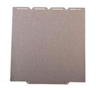 Eujgoov Placa de Construcción PEI Texturizada de Doble Cara, Plataforma de Impresora 3D de Acero con Resorte Flexible de 276x293 Mm con Tecnología de Pulverización de Polvo, para