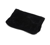 Eujgoov Pleuche Cover 55 * 35cm, Cubierta de Silla de Heces de Piano, Decorada con Macrame, Universal Hermosa con Pleuche, para Silla Individual de Piano (Black)