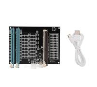 Eujgoov Probador de Tarjeta Gráfica con Probador de Diagnóstico de Computadora LigeroAGP PCI E Analizador de Diagnóstico de Vídeo con Pantalla de Doble Uso