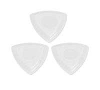Eujgoov Púas de Guitarra LED, Paquete de 3 Púas de Guitarra Brillantes con Iluminación Automática con Alta Sensibilidad y Diseño Compacto para Guitarristas y Bajistas (rojo)