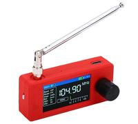 Eujgoov Radio Portátil Am FM Transistor con Pantalla IPS de 1.9 Pulgadas, Receptor DSP, Antena de Bucle y Antena Telescópica para Viajes Camping Senderismo
