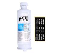 Eujgoov Reemplazo del Filtro de Agua del Refrigerador Filtración de Bloque de Carbono con Fácil Instalación para Agua de Sabor y Hielo Limpio
