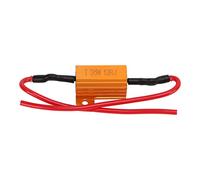 Eujgoov Resistencia de Carga de 35 W, Aleación de Aluminio, Decodificador sin Errores para Señales de Giro LED y Luces Antiniebla con Diseño Compacto