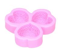 Eujgoov Rose, Molde en Forma de Corazón para Pastel, Chocolates, Dulces y Pasteles, Creando de Rosas con Forma de Corazón Elegante, Utensilios de Decoración de Fondant con Silicona Orgánica de Alto