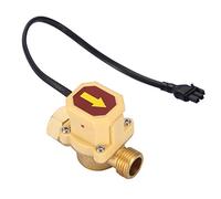 Eujgoov Sensibilidad Ajustable, Resistencia a Altas Temperaturas, Interruptor de Flujo de Rendimiento Estable para Encendido por Baja Presión de Agua, Arranque del Calentador de Agua, Ciclo