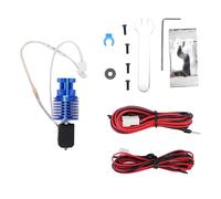Eujgoov SKD11 Boquilla CRZRCU Bloque de Calefacción Multi Compatible Kit Hotend Kit que Admite el Filamento de 1.75 Mm RA0.4 Anti -obstrucción de la Pared Interna