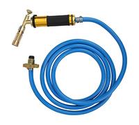 Eujgoov Soplete de Soldadura a Gas para Fontanería, Soplete para Soldadura Fuerte y Blanda, Encendido Electrónico Ajustable con Interfaz Estándar para Bombona de Gas, para,
